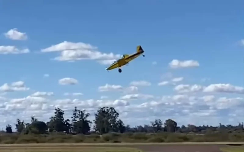 Piloto fica ferido após avião fazer pouso de emergência em Alegrete - Studio TV