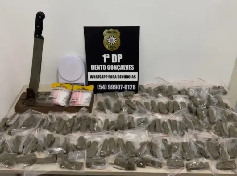 Polícia Civil desmonta esquema de tele-entrega de drogas em Bento Gonçalves - Studio TV