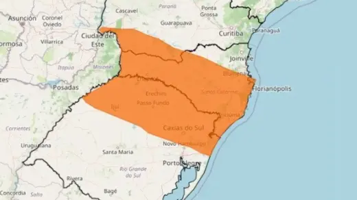 RS tem alertas de chuva intensa, tempestades e granizo para terça e quarta-feira - Studio TV