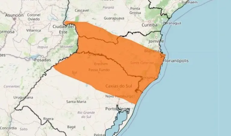 RS tem alertas de chuva intensa, tempestades e granizo para terça e quarta-feira - Studio TV