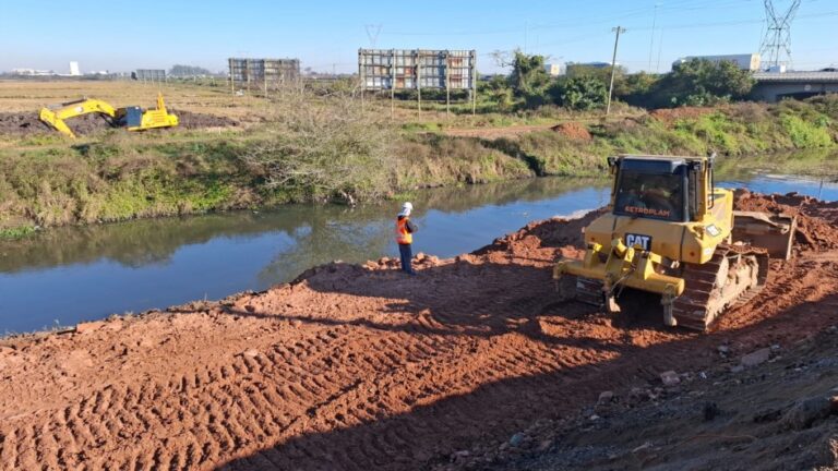 Começa obra de R$ 48 milhões para contenção de cheias em Porto Alegre - Studio TV