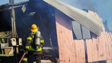 Bombeiro militar de folga auxilia no combate a incêndio em São Valentim - Studio TV