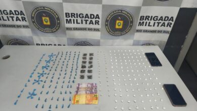Brigada Militar prende casal com mais de 300 porções de drogas em Caxias do Sul - Studio TV