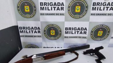 Brigada Militar prende homem com armas no bairro Planalto em Caxias do Sul - Studio TV