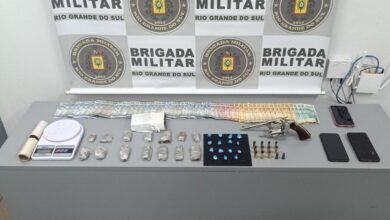 Brigada Militar prende homem por tráfico e posse de arma em Ibiraiaras - Studio TV