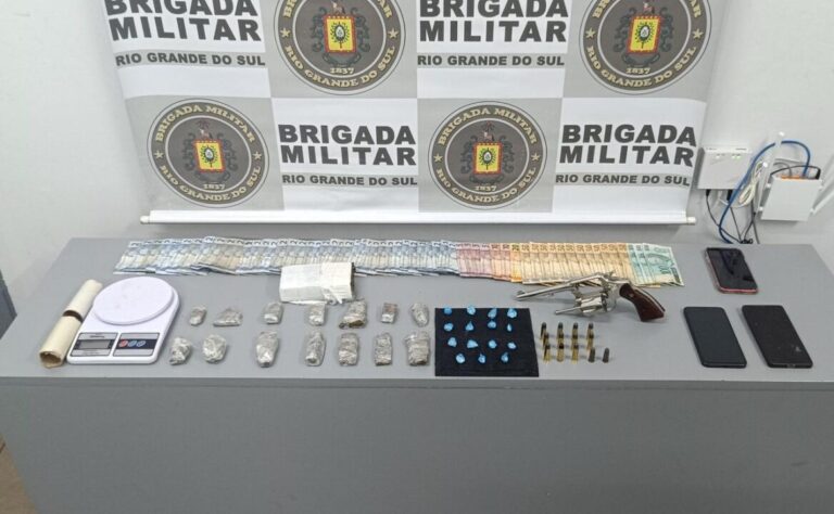 Brigada Militar prende homem por tráfico e posse de arma em Ibiraiaras - Studio TV