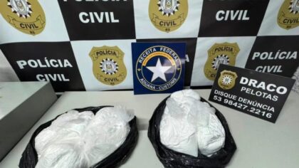 Cocaína enviada pelos Correios no RS é barrada antes de chegar - Studio TV