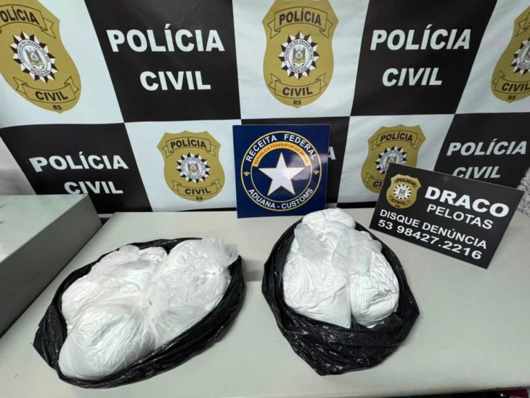Cocaína enviada pelos Correios no RS é barrada antes de chegar - Studio TV