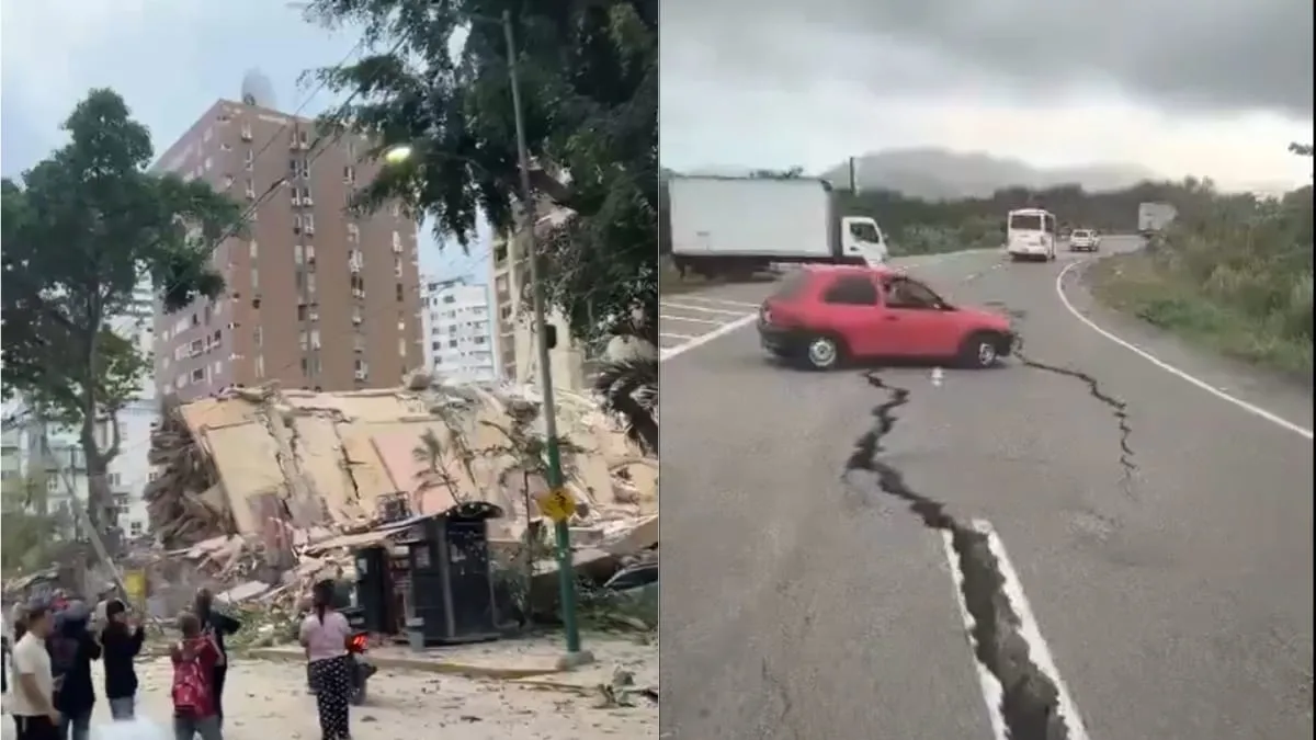 Terremotos fortes atingem a Venezuela e provocam destruição em Caracas - Studio TV