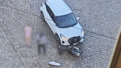 Acidente entre carro e motocicleta é registrado em Veranópolis - Studio TV