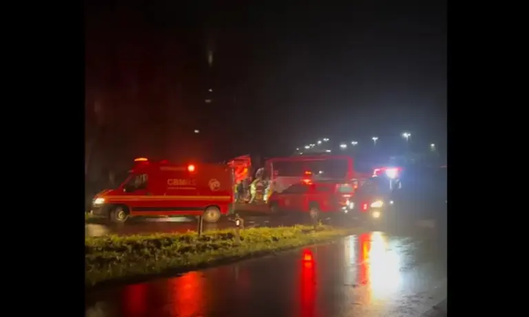 Acidente entre ônibus e caminhão deixa 18 feridos na região do Goio-Ên - Studio TV