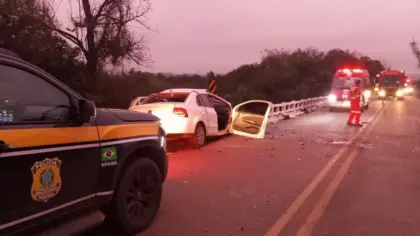 Acidente na Região Carbonífera do RS deixa jovem morto e bloqueia totalmente a BR-290 nesta manhã - Studio TV