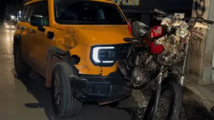 Adolescente de 16 anos morre em acidente entre motocicleta e carro argentino em São Borja - Studio TV