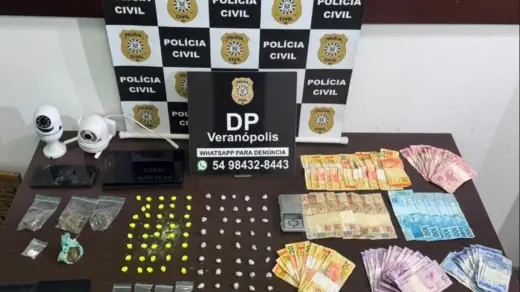 Adolescente é apreendido com drogas durante ação da Polícia Civil em Veranópolis - Studio TV