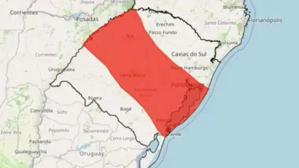 Alerta vermelho prevê chuva extrema e risco de alagamentos no Rio Grande do Sul - Studio TV