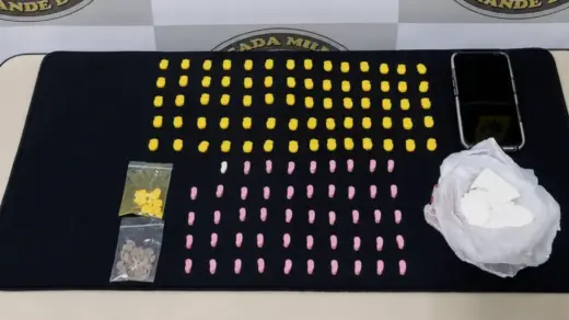 BM intercepta carga de drogas que seria levada a festa em Nova Prata - Studio TV