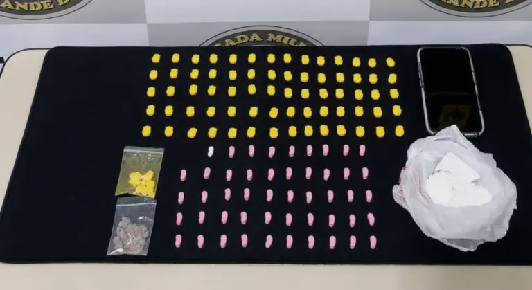 BM intercepta carga de drogas que seria levada a festa em Nova Prata - Studio TV
