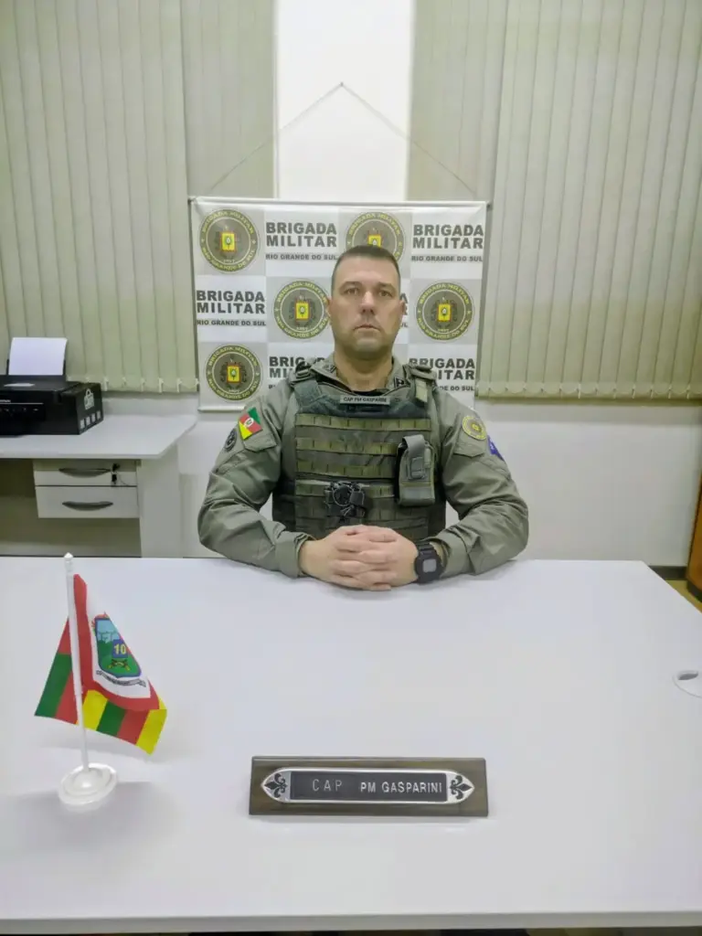 Brigada Militar apresenta novo comandante da 1ª Companhia em Vacaria - Studio TV