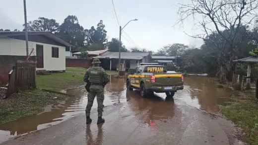 Brigada Militar intensifica monitoramento de rios e barragens no Norte do RS - Studio TV