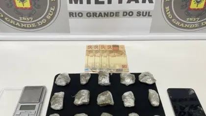 Brigada Militar prende homem por tráfico de drogas em Nova Prata - Studio TV