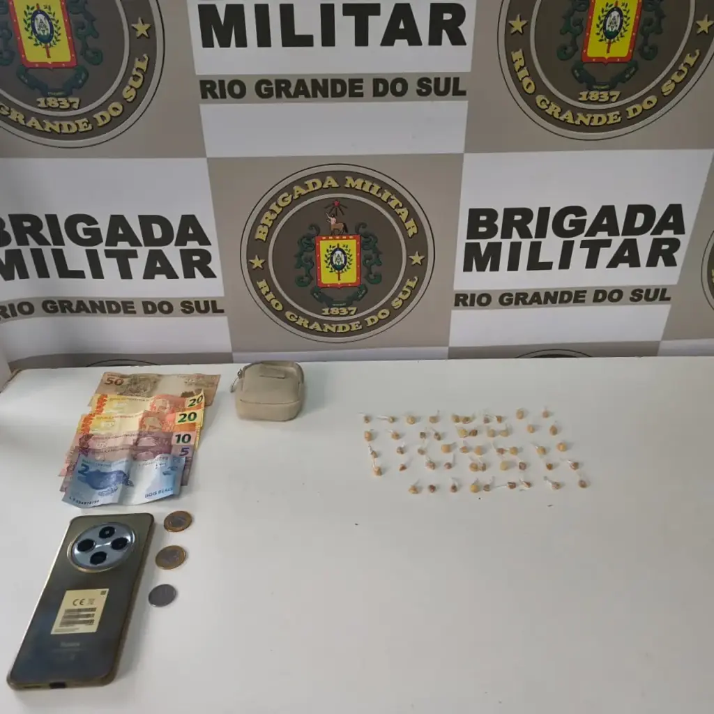 Brigada Militar prende homem por tráfico de entorpecentes em Farroupilha - Studio TV