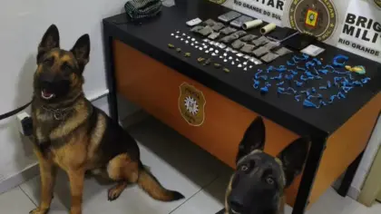 Brigada Militar prende três por tráfico e recupera motocicleta furtada em Passo Fundo - Studio TV