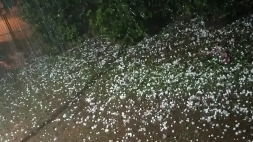 Capão do Cipó decreta emergência após granizo danificar 140 residências - Studio TV