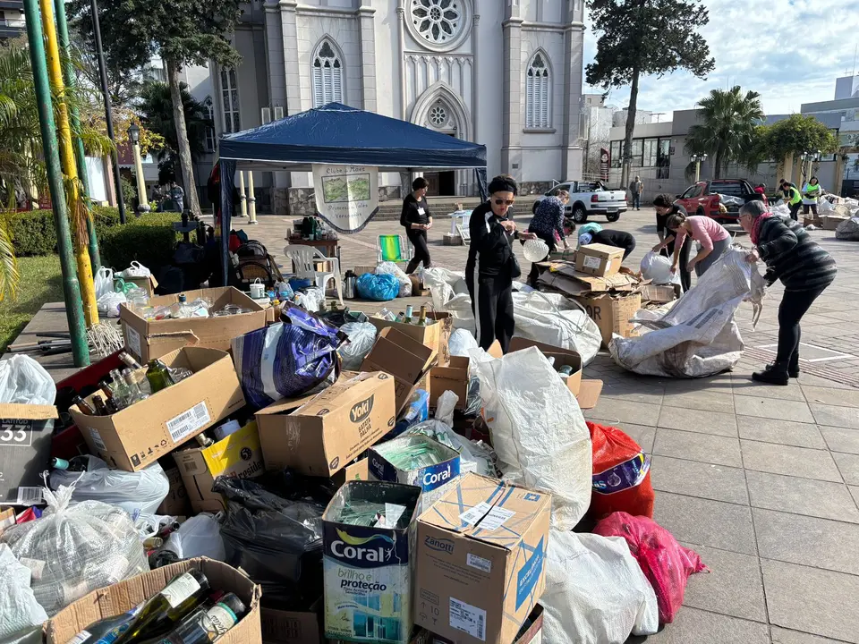 Clube de Mães Princesa dos Vales vence a Gincana Veranópolis Recicla - Studio TV