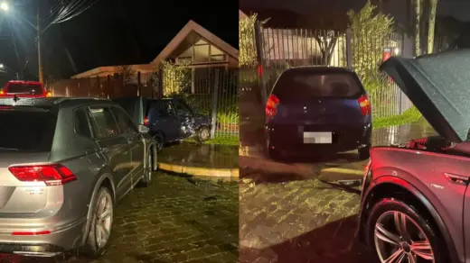 Colisão entre dois carros deixa gestante e três pessoas feridas em Bento Gonçalves - Studio TV