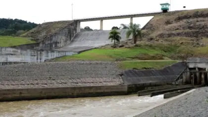 Comportas das barragens de Ituporanga e Taió são fechadas após aumento da chuva em Santa Catarina - Studio TV
