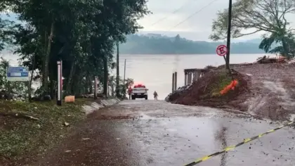 Corpo de mulher é encontrado no Rio Uruguai, em SC - Studio TV