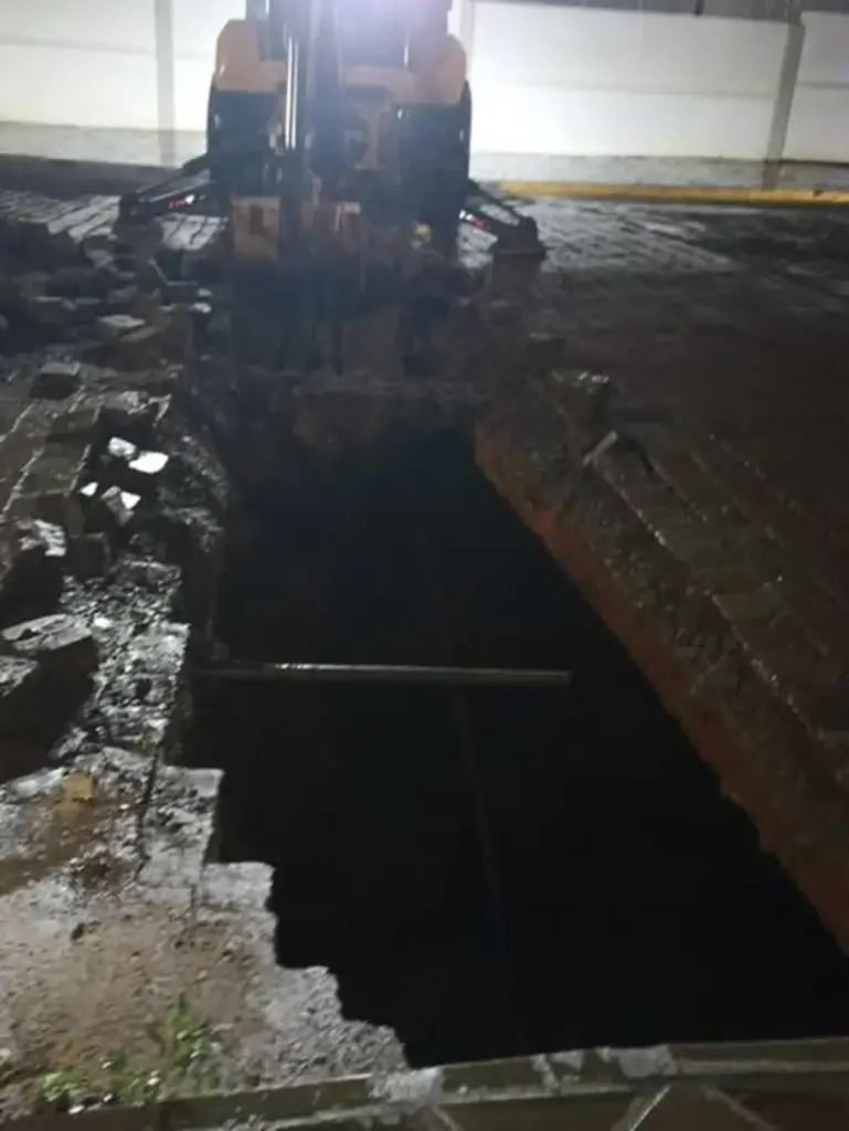 Cratera interdita rua e temporal acumula 200 milímetros em Guaporé - Studio TV