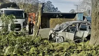 Criança de 2 anos é a segunda vítima de grave acidente na BR-116, em Novo Hamburgo - Studio TV