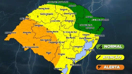 Defesa Civil alerta para tempestades severas, granizo e risco de tornados no Rio Grande do Sul - Studio TV