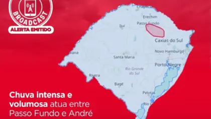 Alerta Vermelho: Defesa Civil emite alerta severo para chuva intensa na região - Studio TV