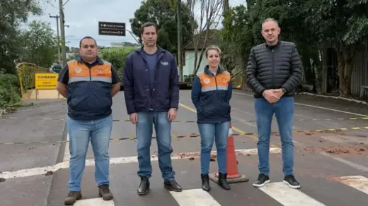 Defesa Civil estadual vistoria danos causados por chuvas em Vila Maria - Studio TV