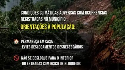 Deslizamentos, quedas de árvores e bloqueios são registrados em Cotiporã após chuva intensa - Studio TV