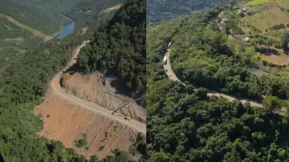 DNIT confirma mudança oficial nesta quinta-feira da BR-470 com pare e siga na Serra das Antas - Studio TV