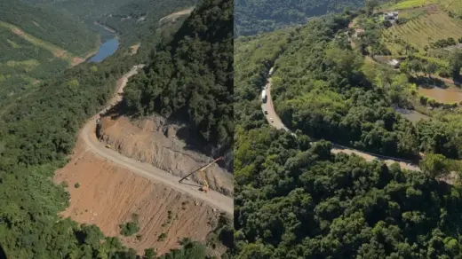 DNIT confirma mudança oficial nesta quinta-feira da BR-470 com pare e siga na Serra das Antas - Studio TV