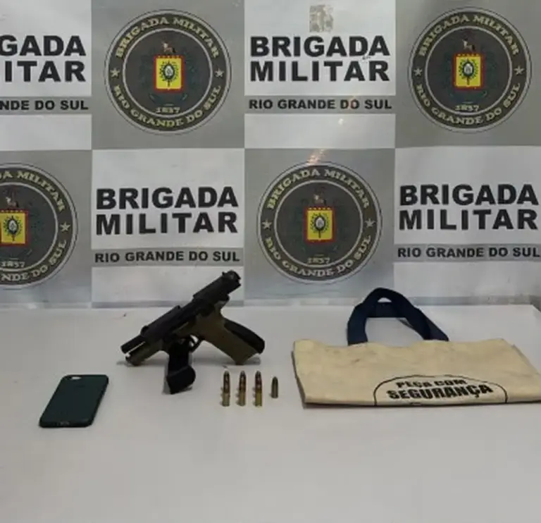 Dois homens são presos por porte ilegal de arma em Caxias do Sul - Studio TV