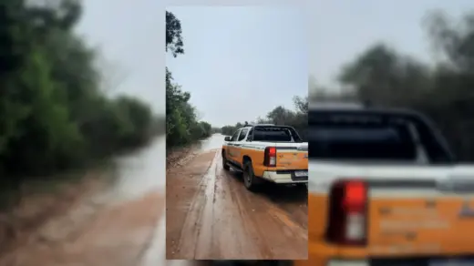ERS-630 é totalmente bloqueada por alagamento em São Gabriel - Studio TV