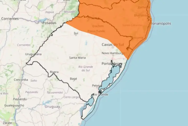 Frente fria muda o tempo e coloca parte do RS sob alerta de temporais - Studio TV