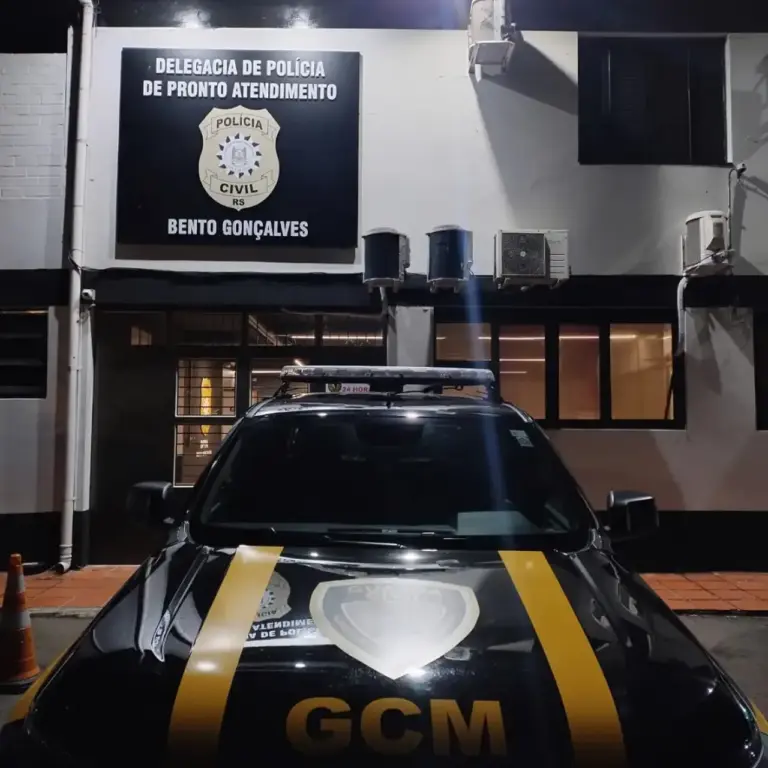 GCM prende homem por tentativa de homicídio em Bento Gonçalves - Studio TV
