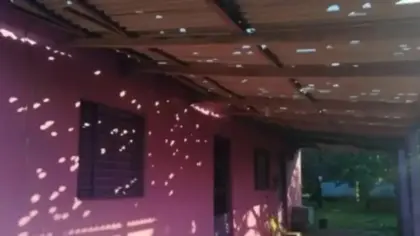 Granizo causa estragos e atinge cerca de 400 residências no Noroeste do RS - Studio TV