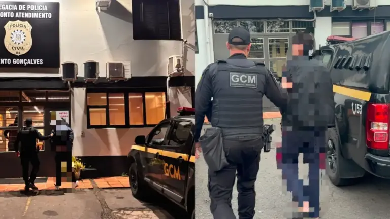 Guarda Civil Municipal prende dois foragidos da Justiça em Bento Gonçalves - Studio TV