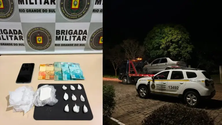 Homem de 35 anos é preso por tráfico de drogas em Nova Prata - Studio TV