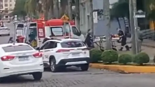 Homem é agredido em via pública no centro de Nova Prata - Studio TV
