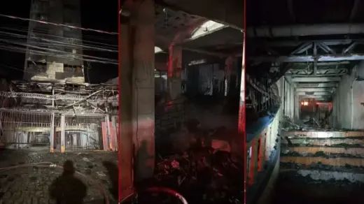 Homem e mulher morrem em incêndio dentro de apartamento - Studio TV