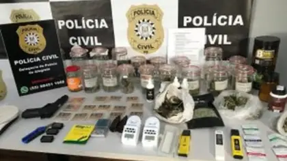 Homem é preso após Polícia Civil descobrir cultivo de maconha dentro de residência em Alegrete - Studio TV