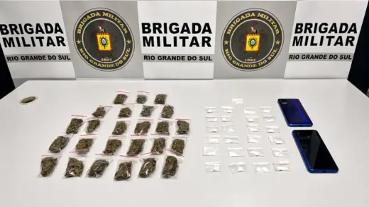 Homem é preso por tráfico de drogas em Caxias do Sul - Studio TV